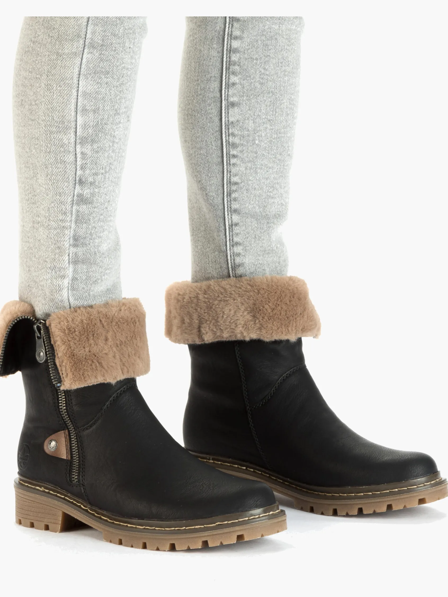 Damen Rieker Damen Kurzstiefel