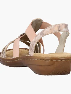 Damen Rieker Damen Riemchensandalen