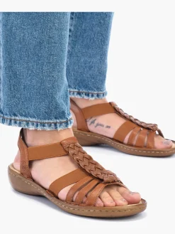 Damen Rieker Damen Riemchensandalen