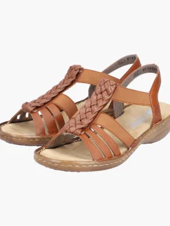 Damen Rieker Damen Riemchensandalen