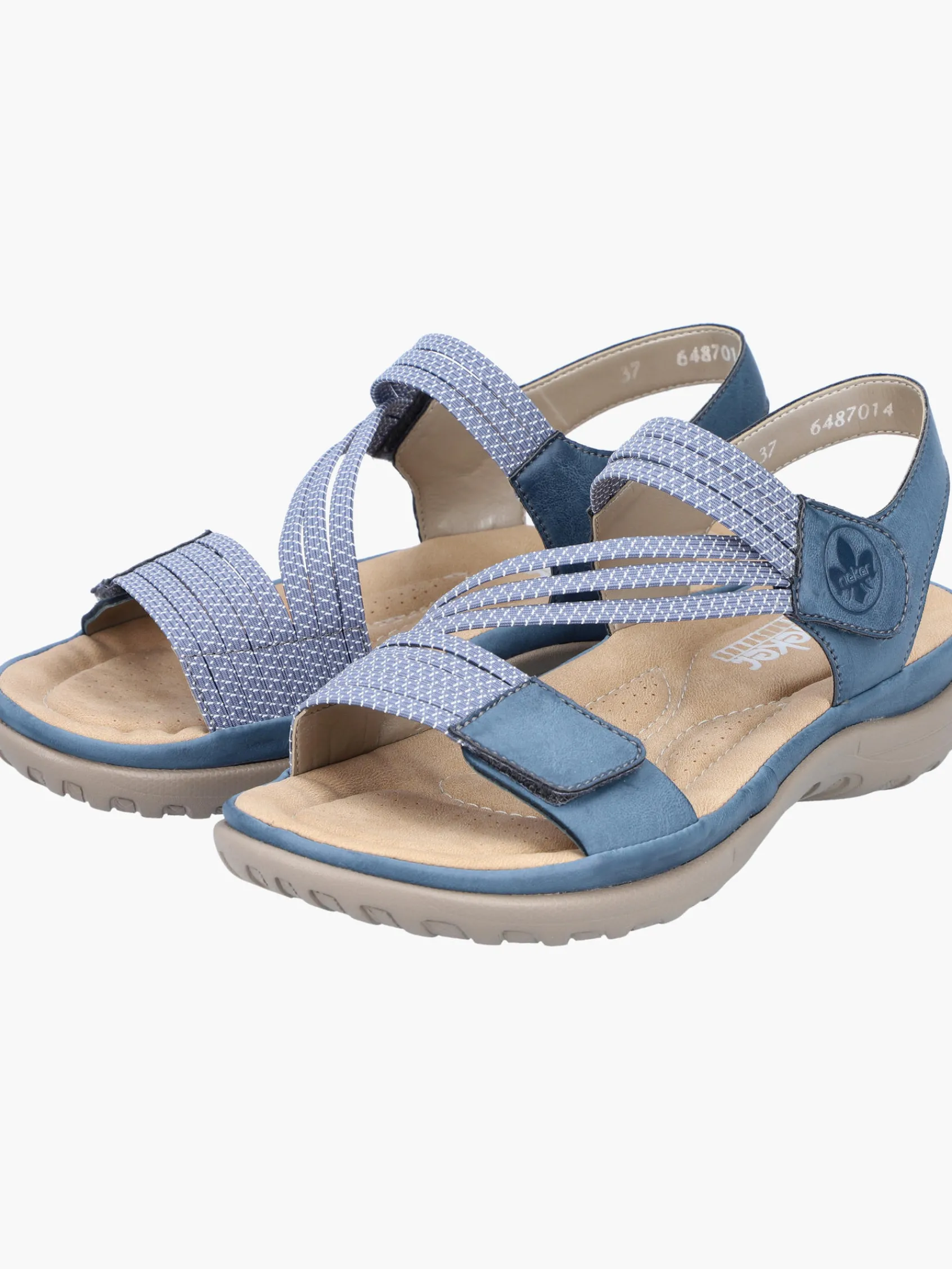 Damen Rieker Damen Riemchensandalen