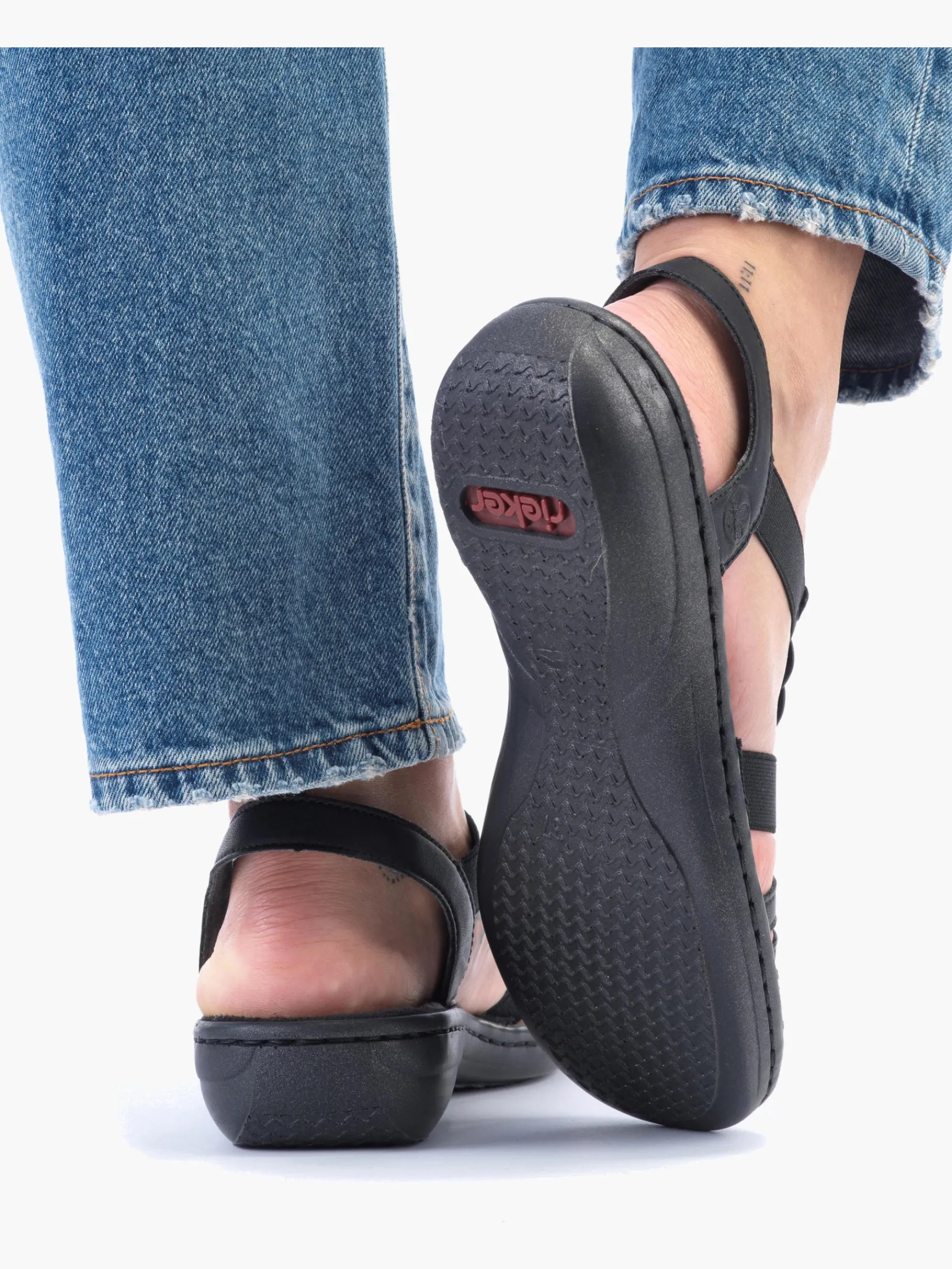 Damen Rieker Damen Riemchensandalen