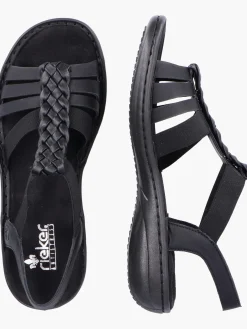 Damen Rieker Damen Riemchensandalen