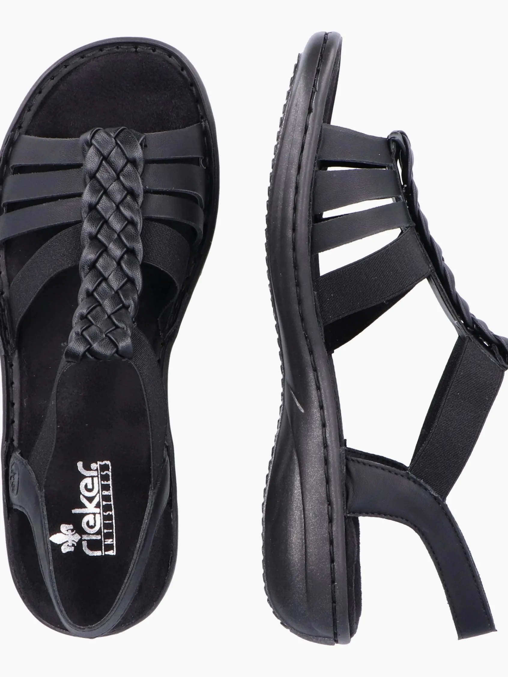 Damen Rieker Damen Riemchensandalen