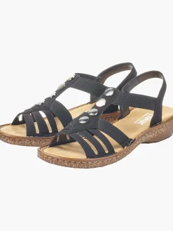 Damen Rieker Damen Riemchensandalen