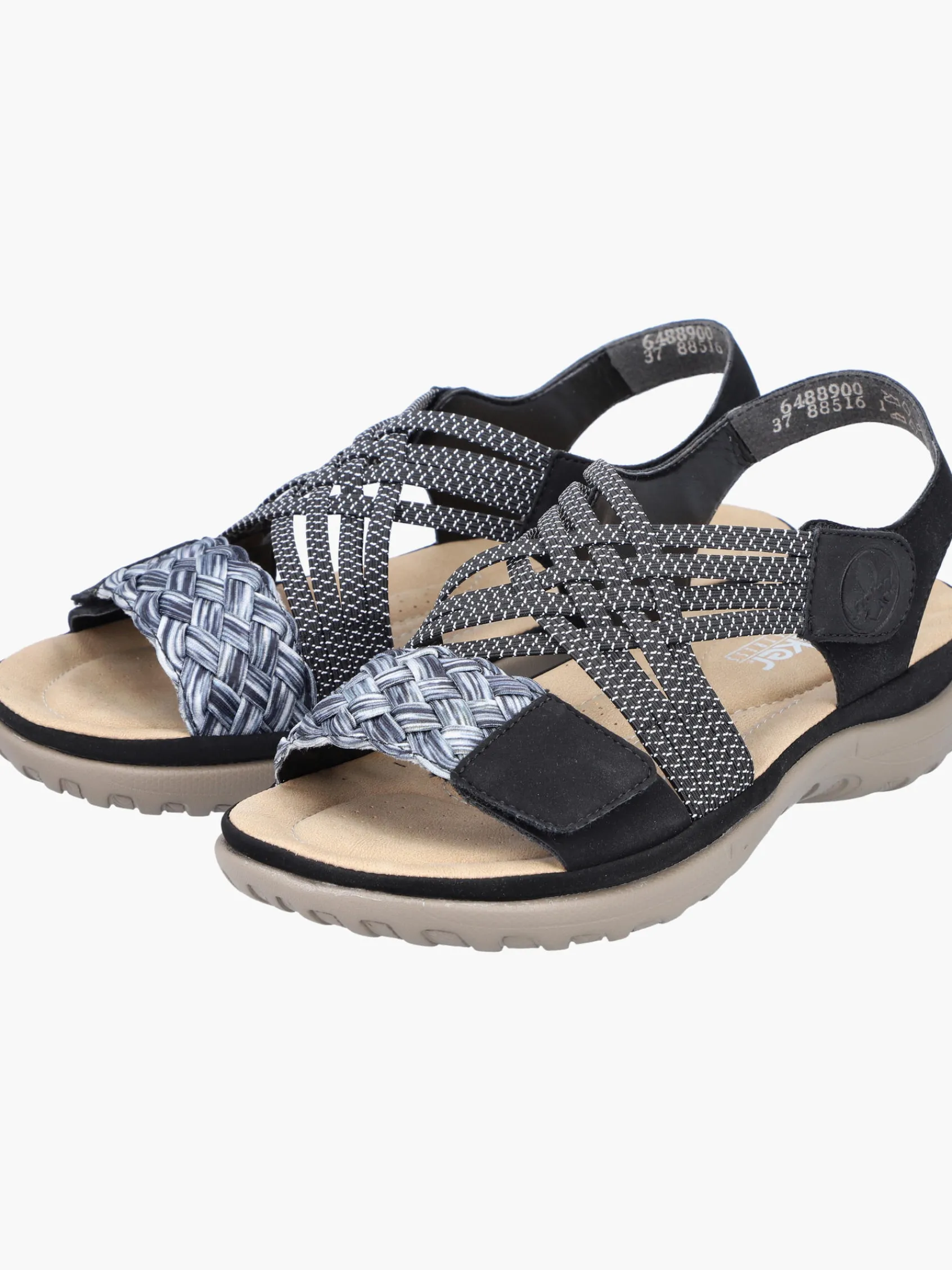 Damen Rieker Damen Riemchensandalen