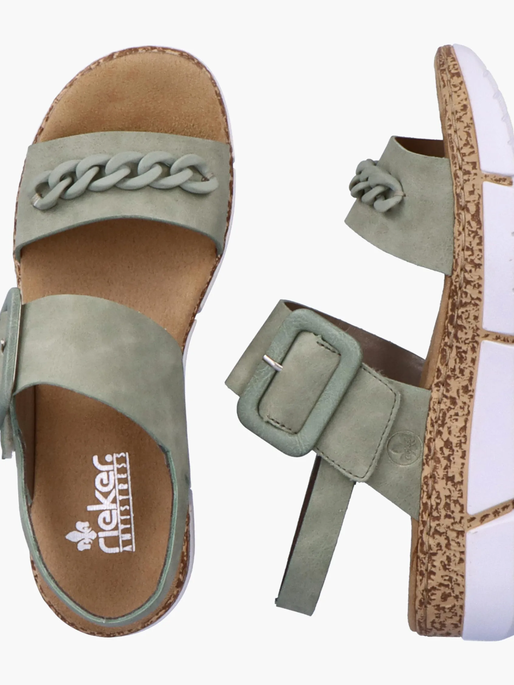 Damen Rieker Damen Riemchensandalen