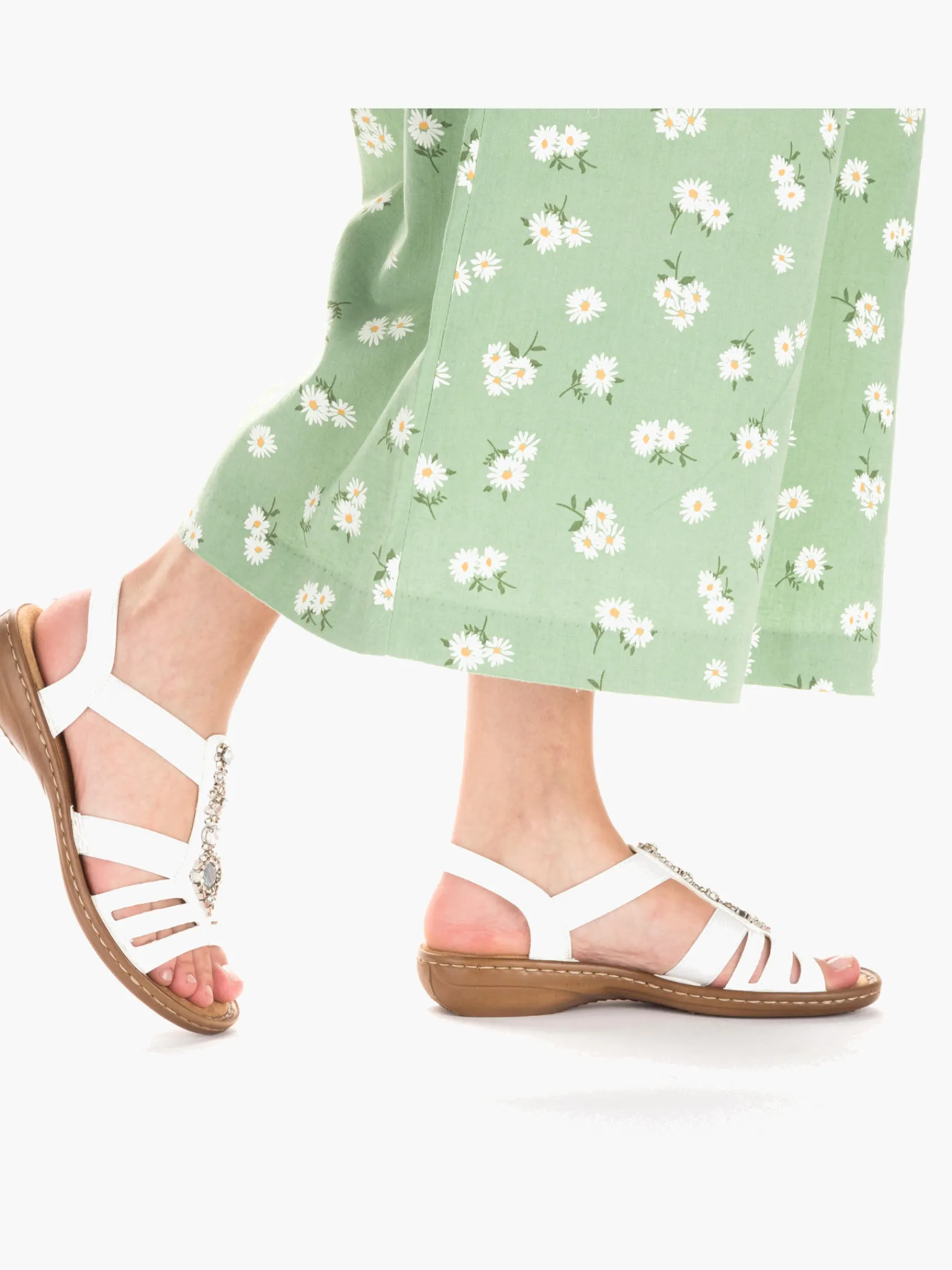 Damen Rieker Damen Riemchensandalen