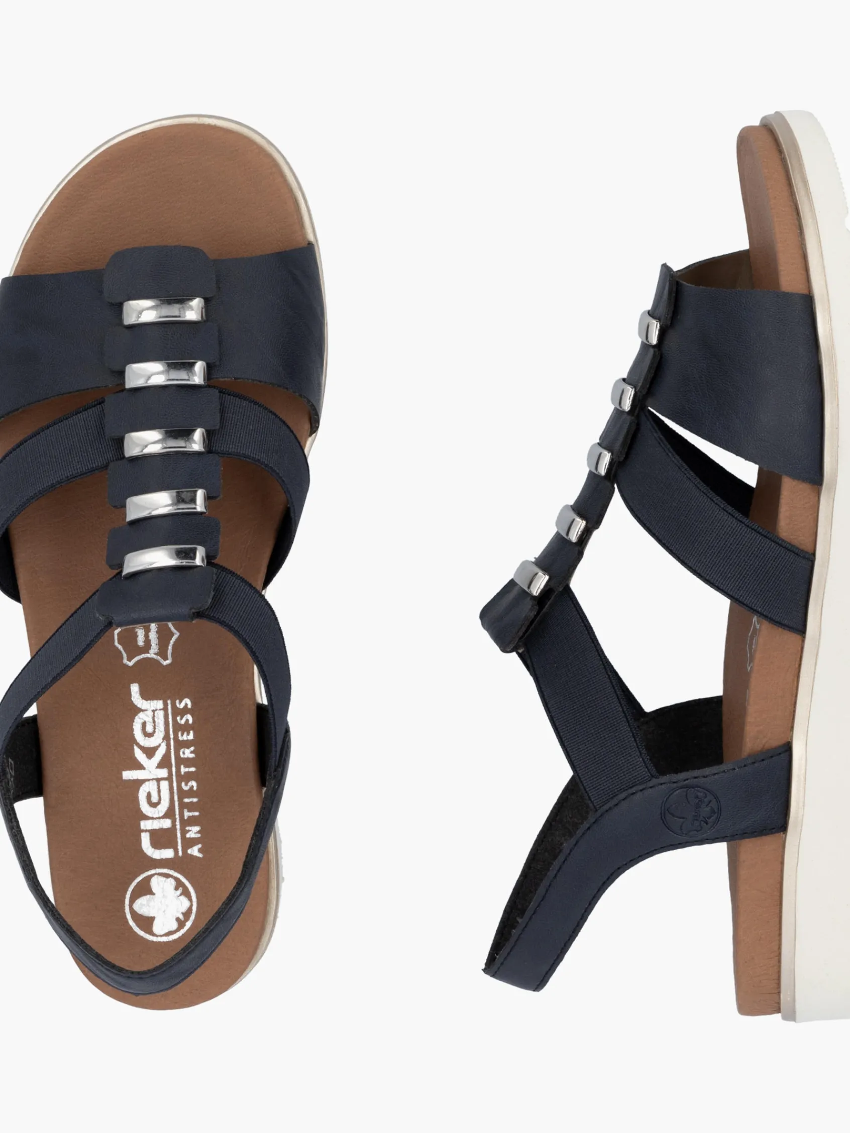 Damen Rieker Damen Riemchensandalen