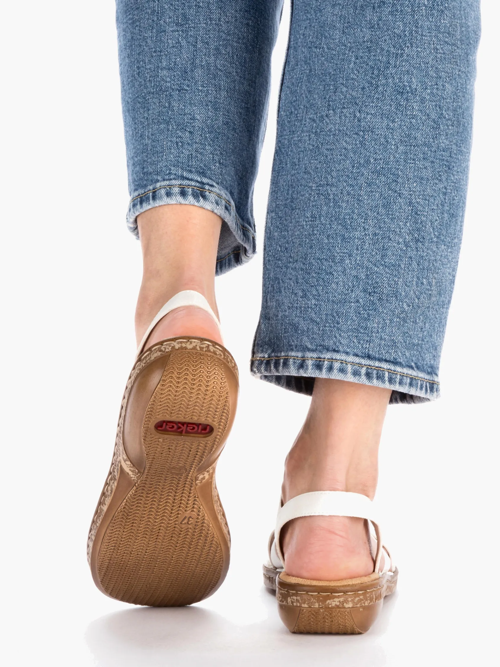 Damen Rieker Damen Riemchensandalen