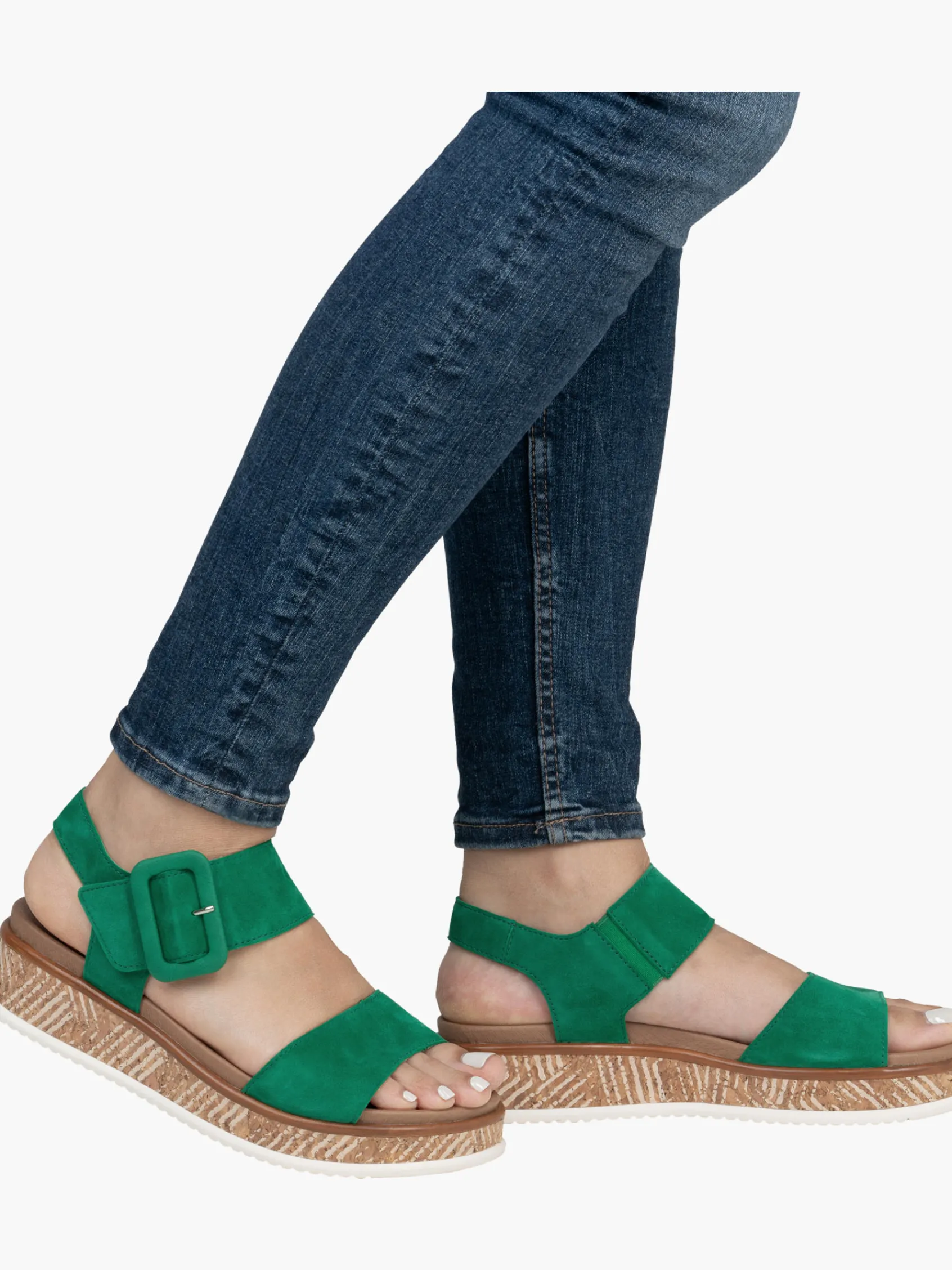 Damen Rieker Damen Riemchensandalen