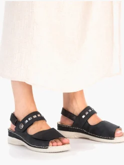 Damen Rieker Damen Riemchensandalen