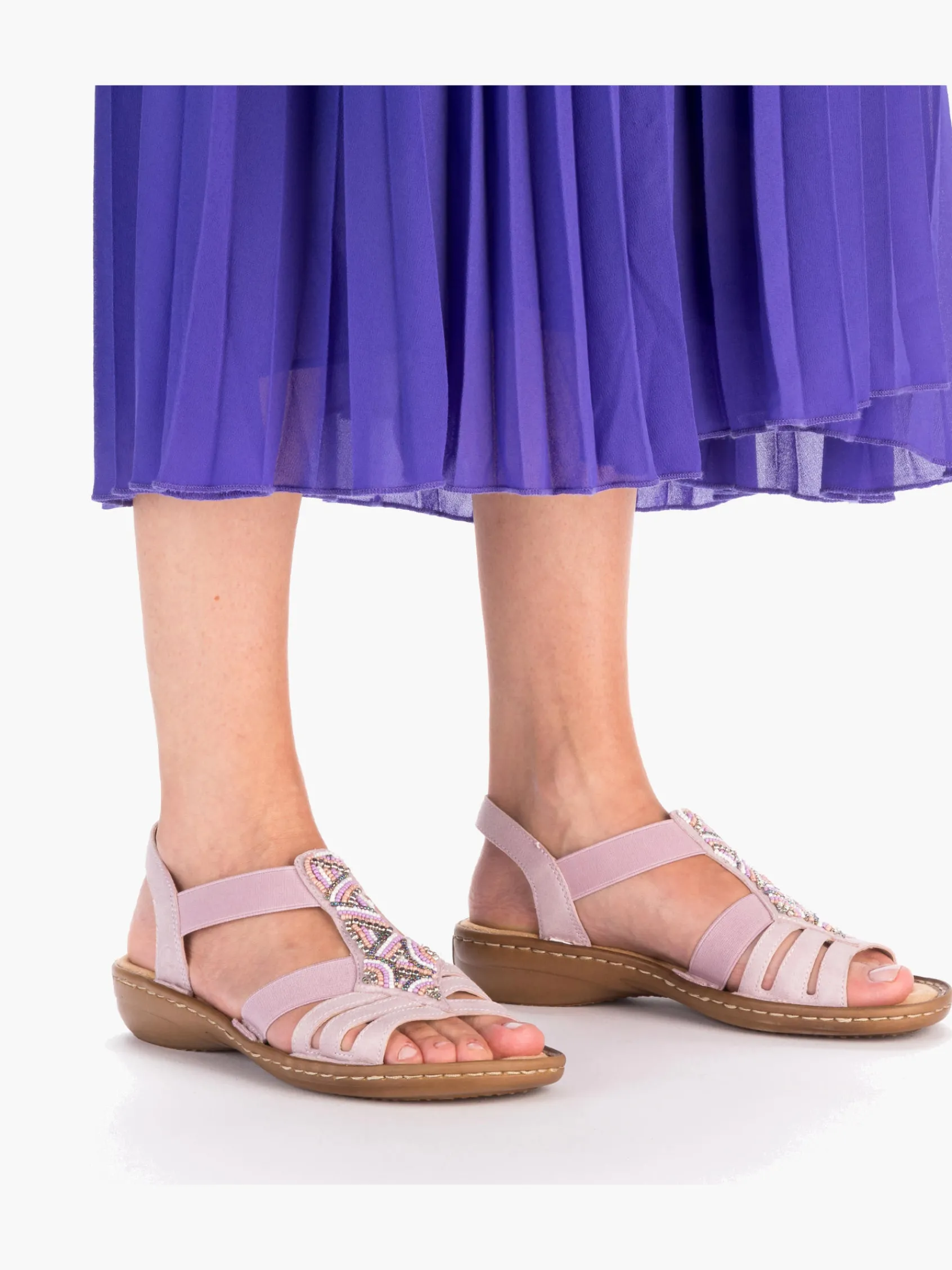 Damen Rieker Damen Riemchensandalen