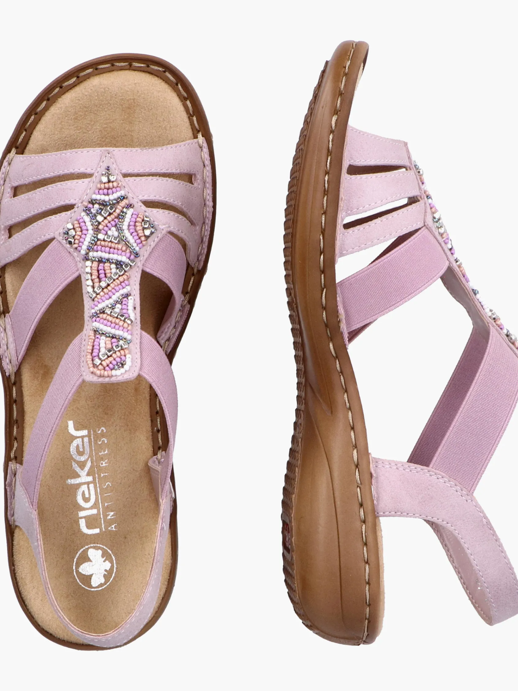 Damen Rieker Damen Riemchensandalen