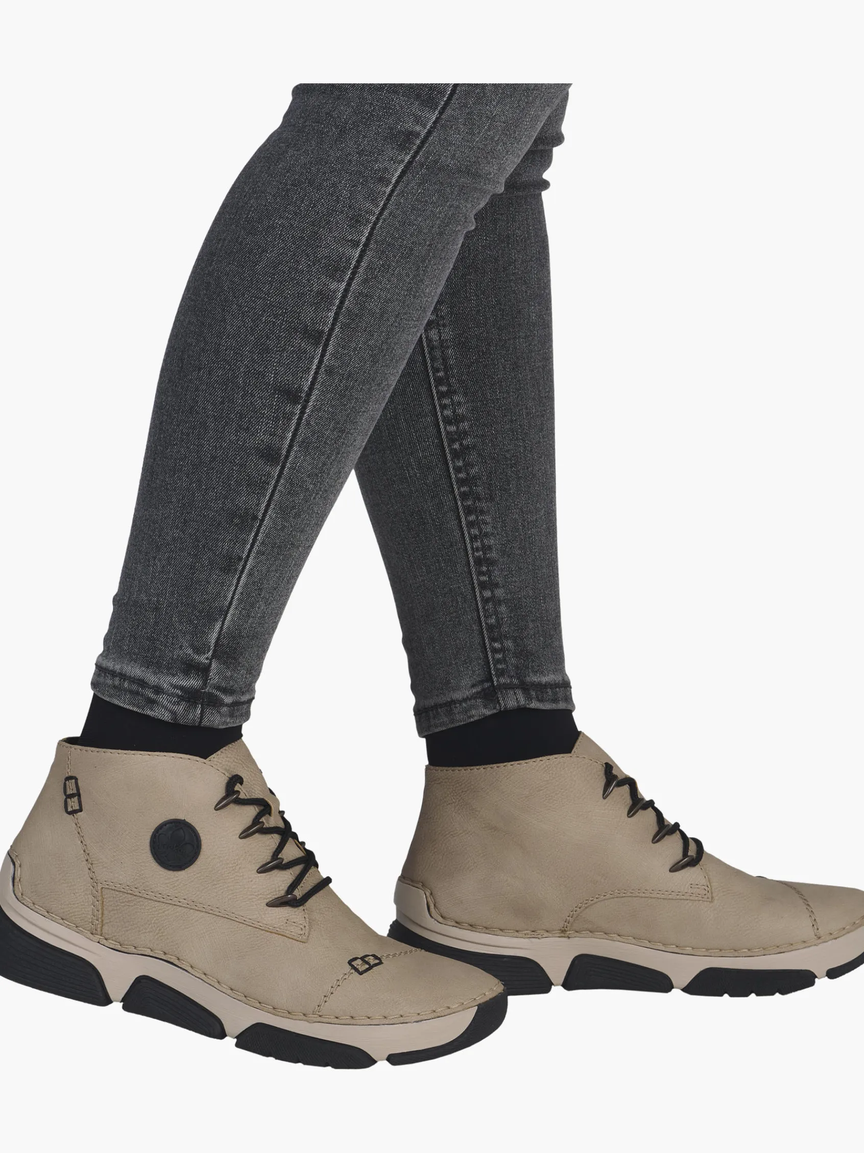 Damen Rieker Damen Schnürschuhe