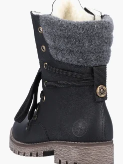 Damen Rieker Damen Schnürstiefel