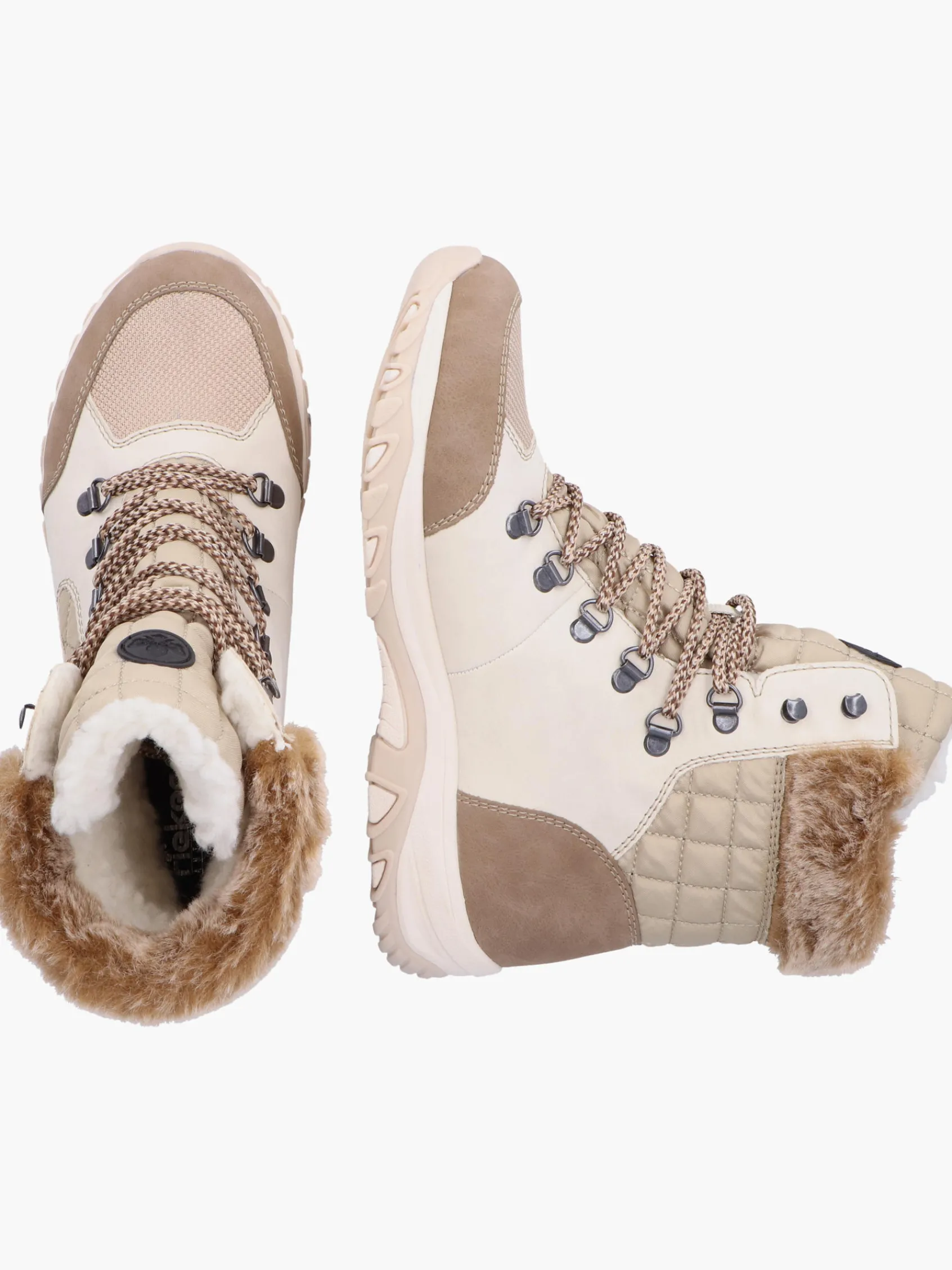 Damen Rieker Damen Schnürstiefel