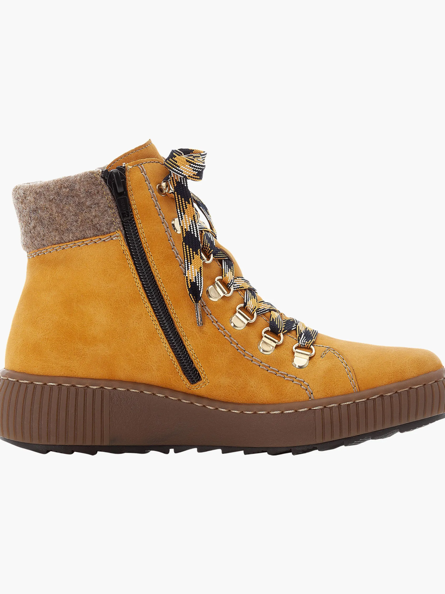 Damen Rieker Damen Schnürstiefel