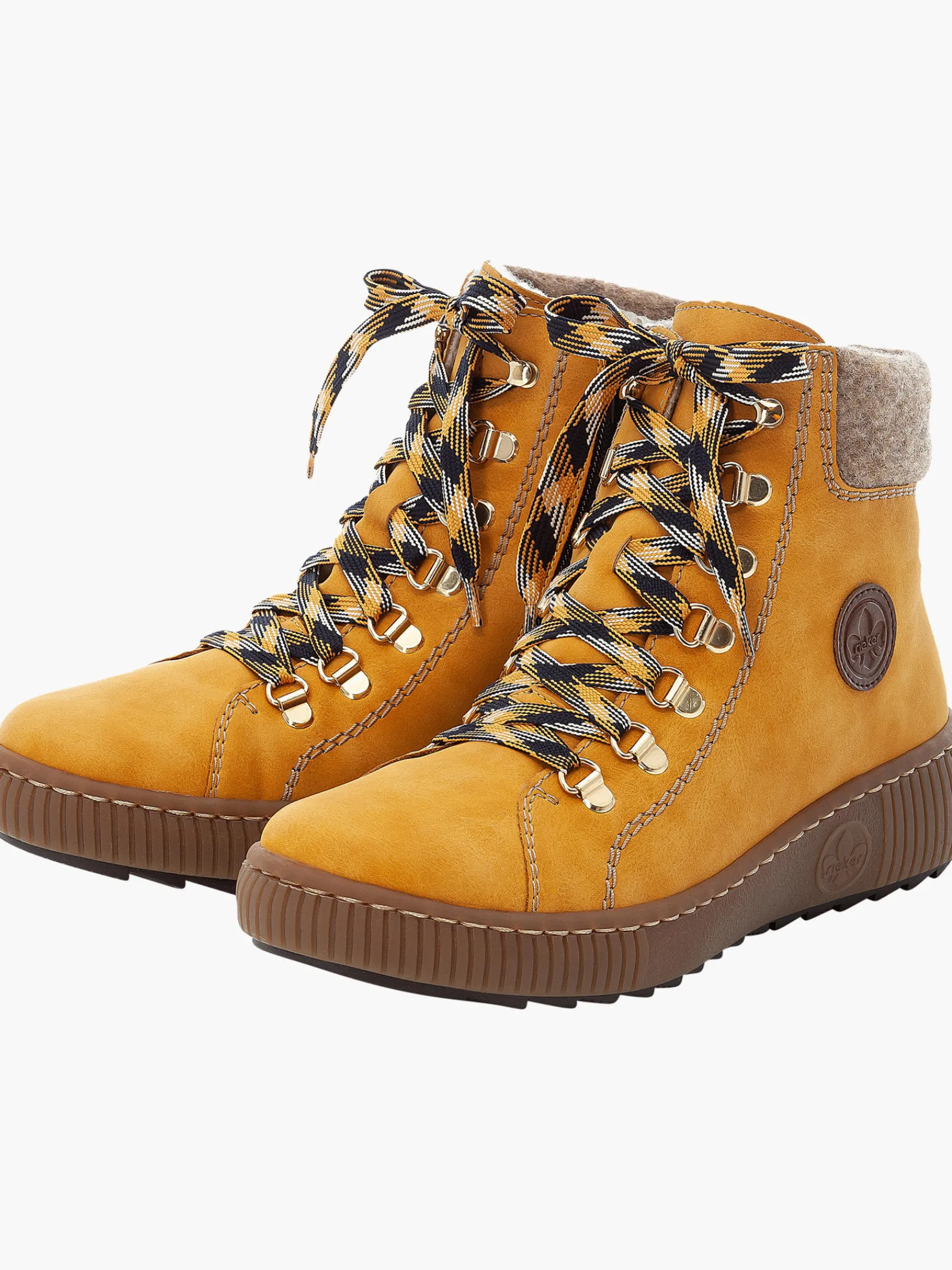 Damen Rieker Damen Schnürstiefel