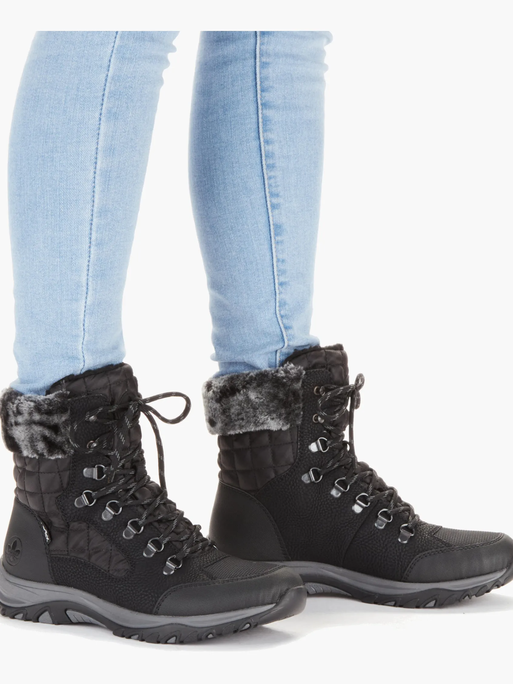 Damen Rieker Damen Schnürstiefel