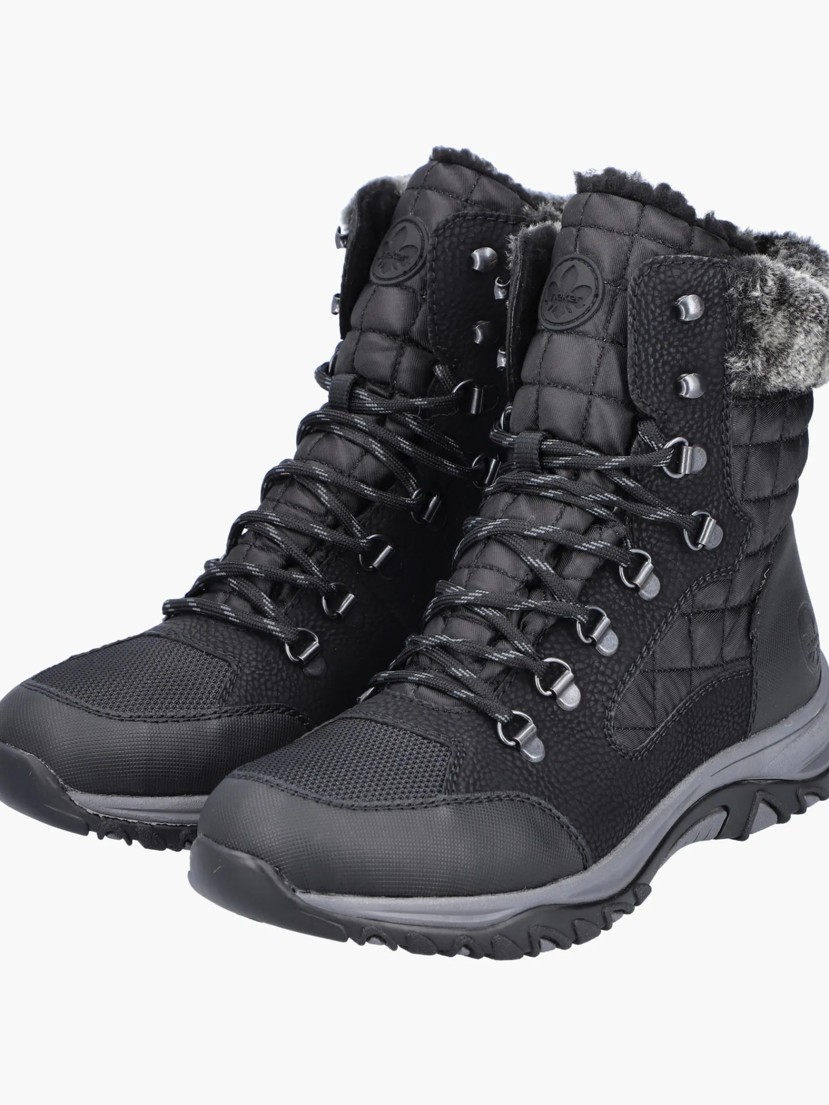 Damen Rieker Damen Schnürstiefel