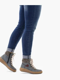 Damen Rieker Damen Schnürstiefel