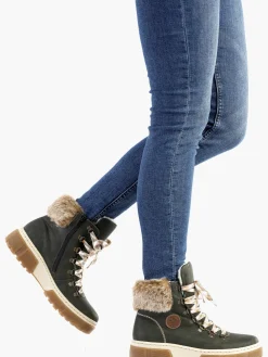 Damen Rieker Damen Schnürstiefel