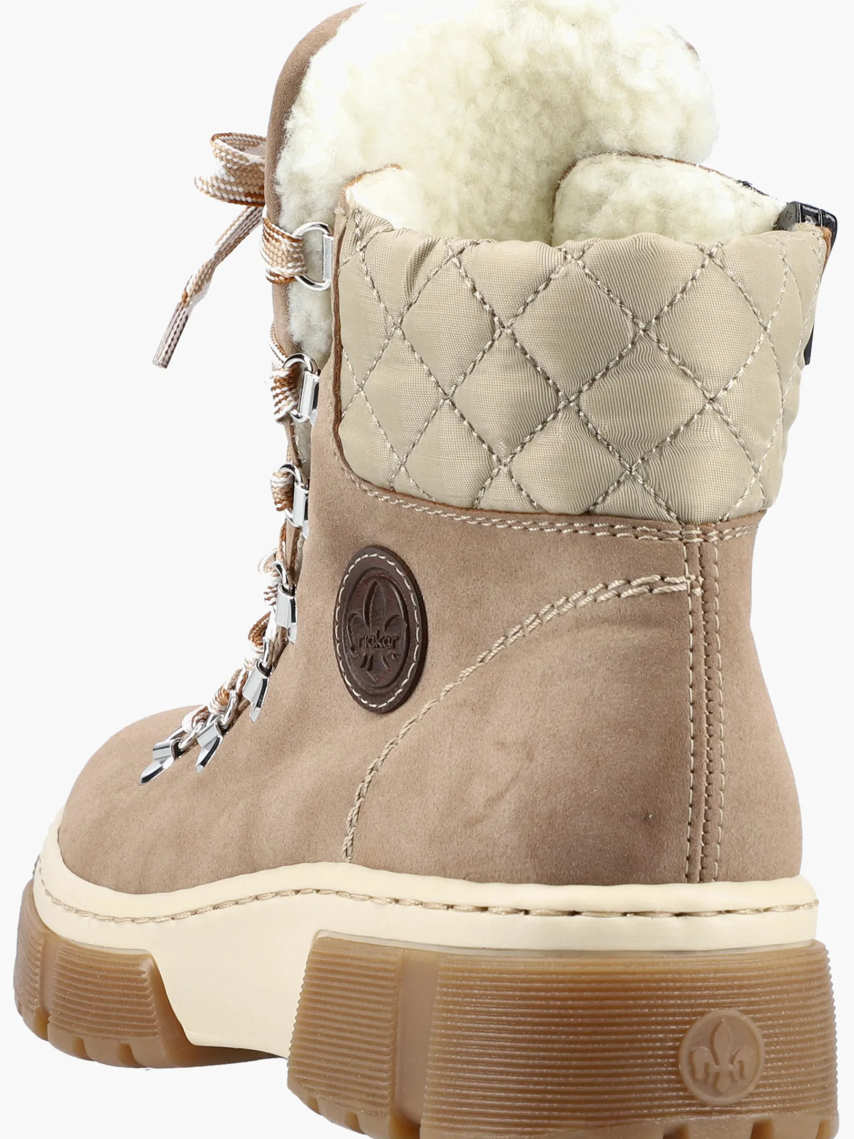 Damen Rieker Damen Schnürstiefel