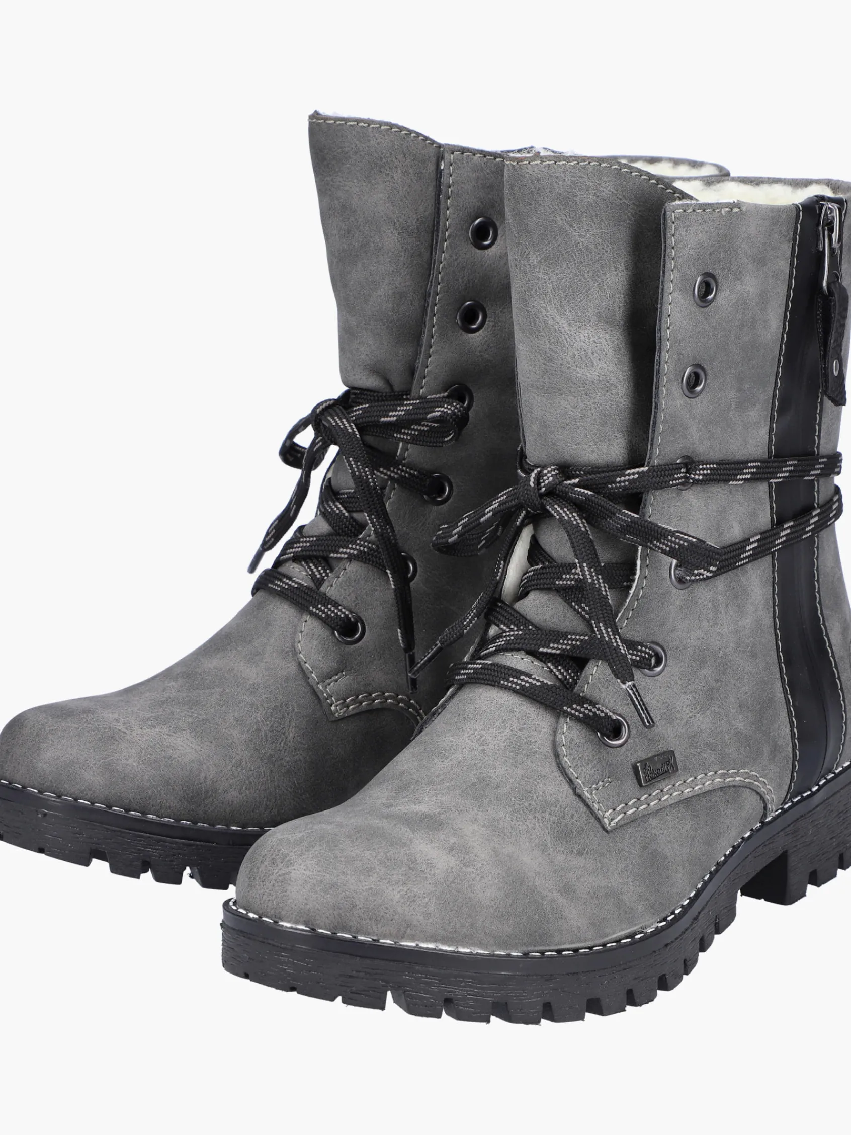 Damen Rieker Damen Schnürstiefel