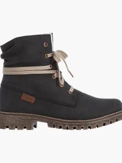 Damen Rieker Damen Schnürstiefel