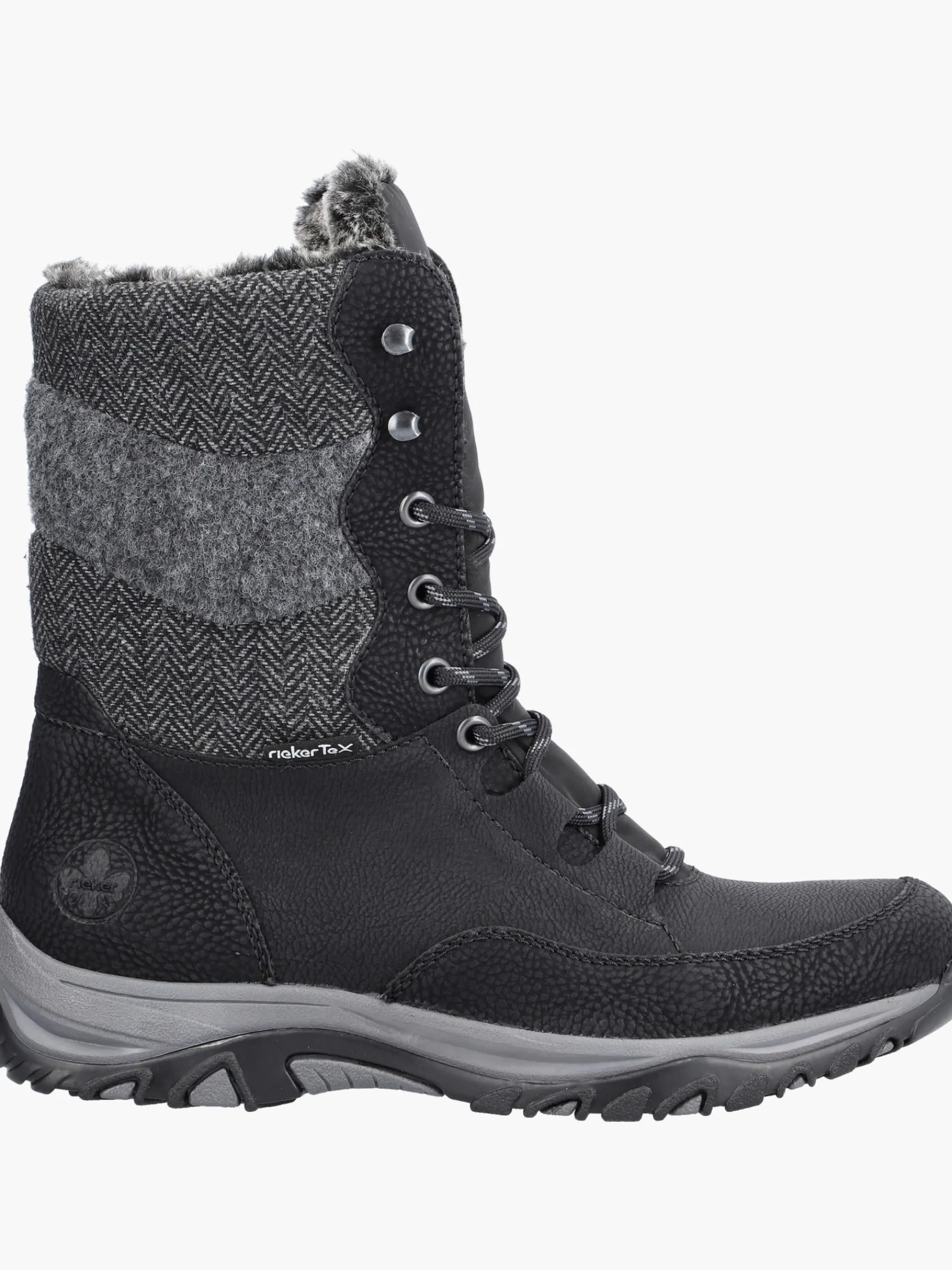 Damen Rieker Damen Schnürstiefel