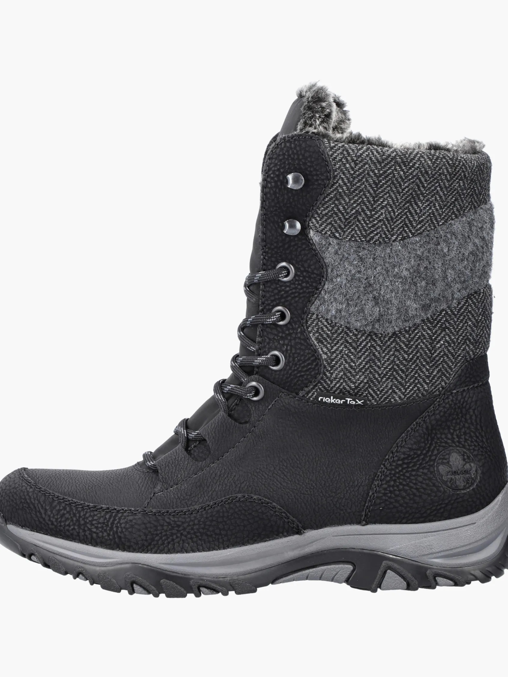 Damen Rieker Damen Schnürstiefel