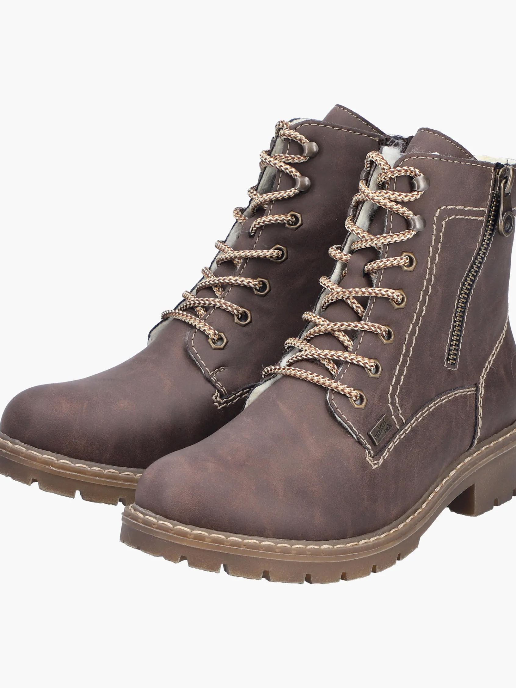 Damen Rieker Damen Schnürstiefel