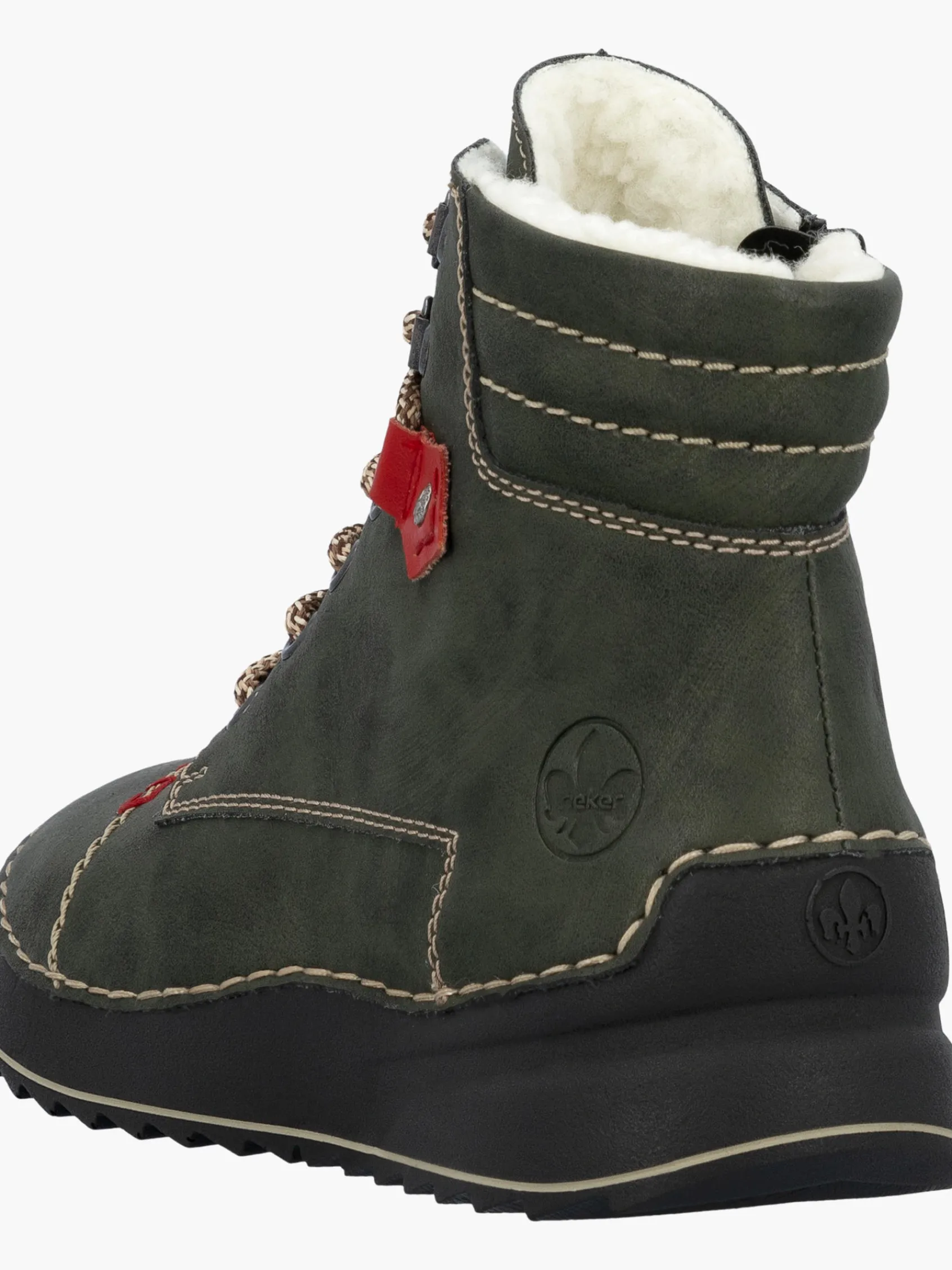 Damen Rieker Damen Schnürstiefel