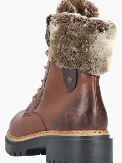 Damen Rieker Damen Schnürstiefel