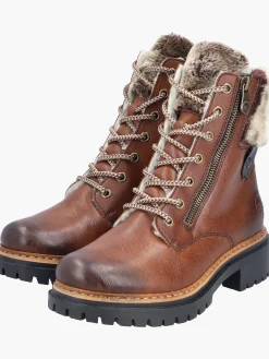 Damen Rieker Damen Schnürstiefel