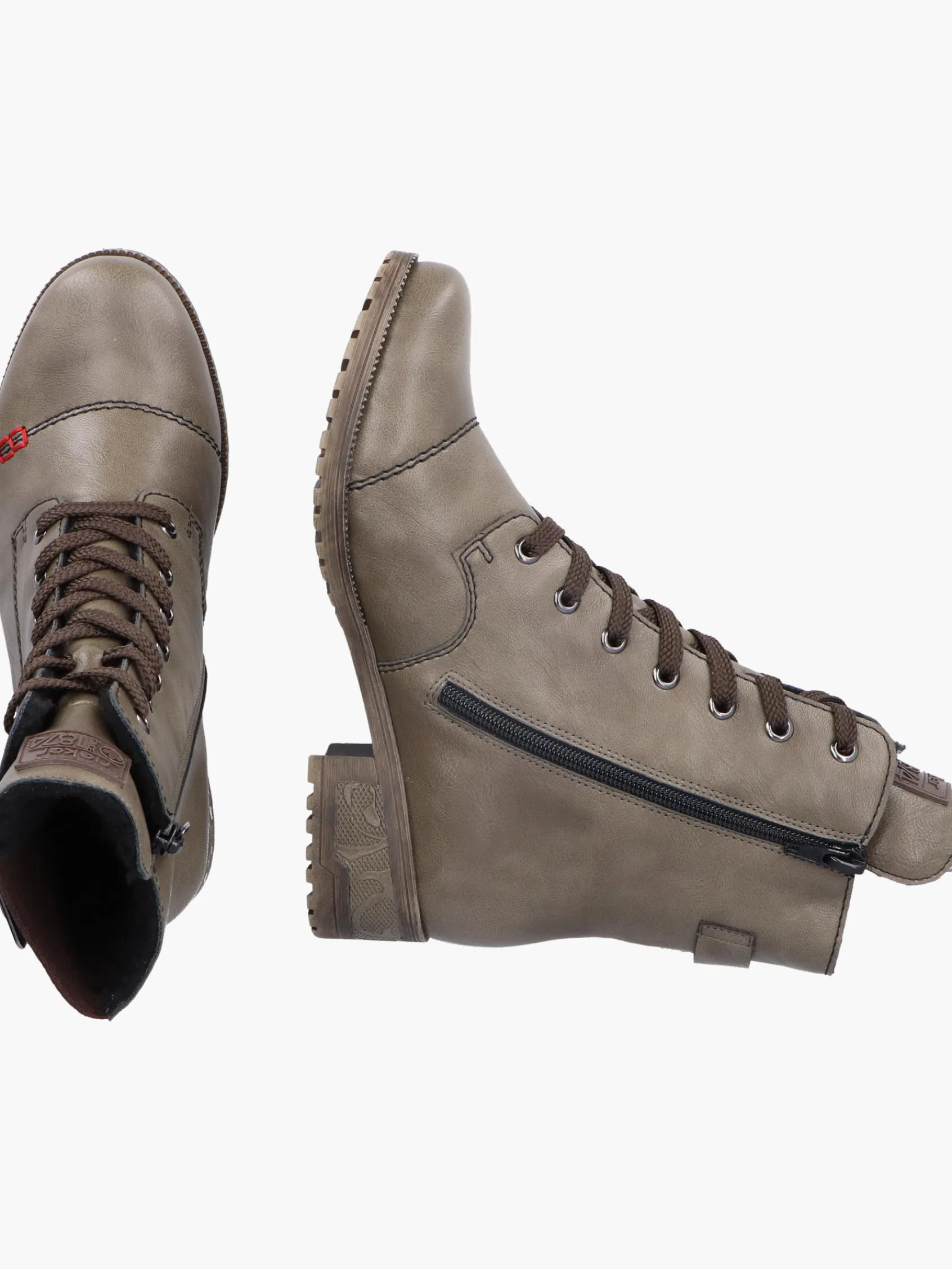 Damen Rieker Damen Schnürstiefel