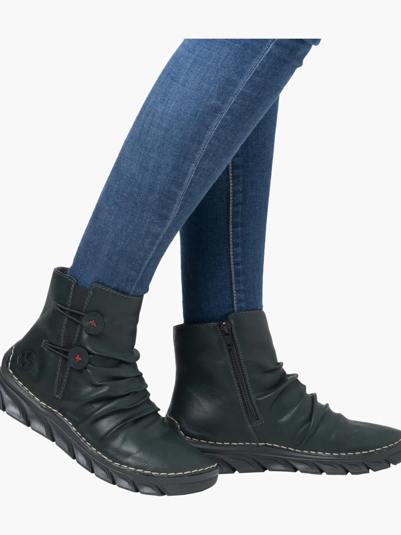 Damen Rieker Damen Schnürstiefel