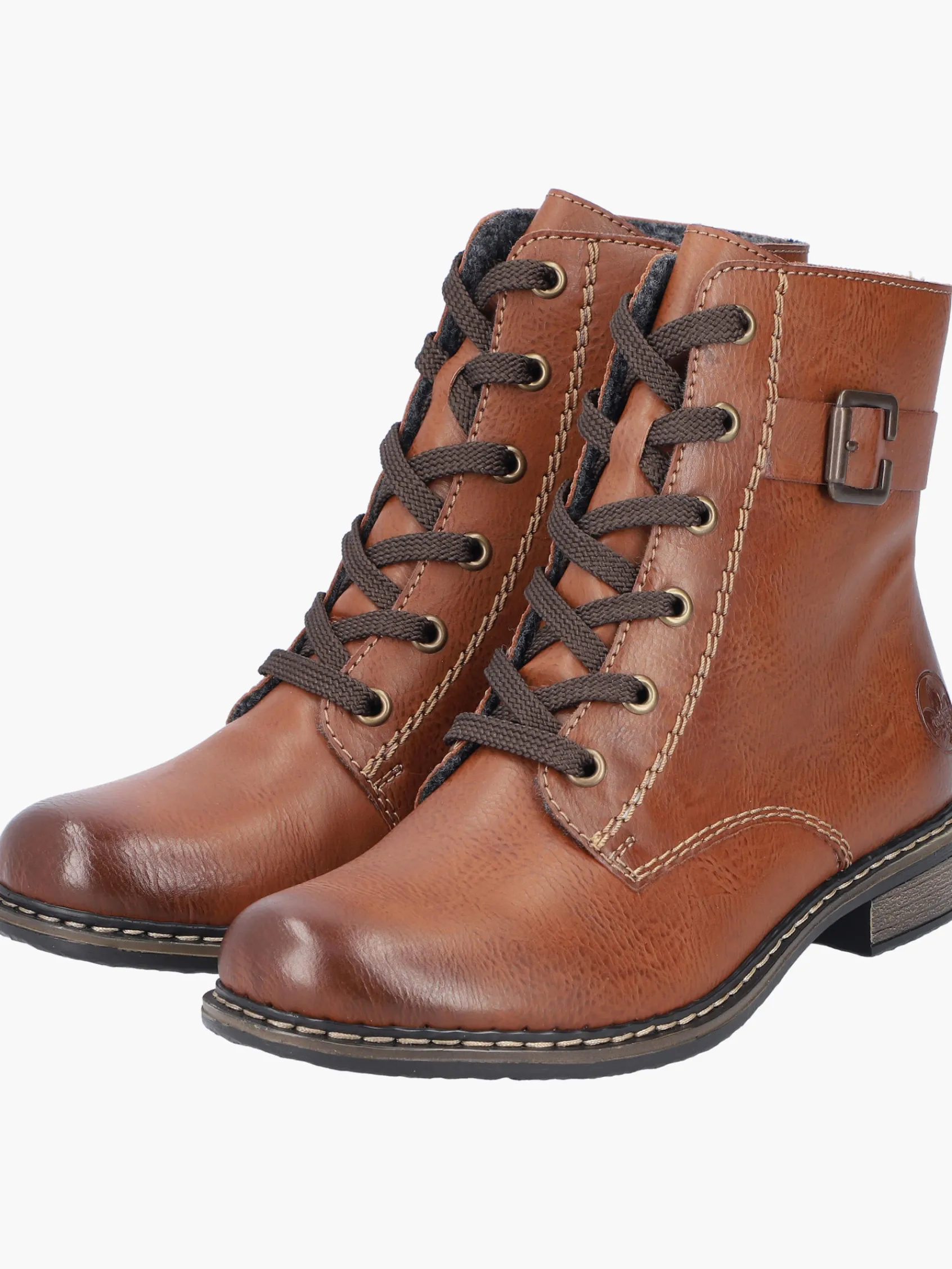 Damen Rieker Damen Schnürstiefel