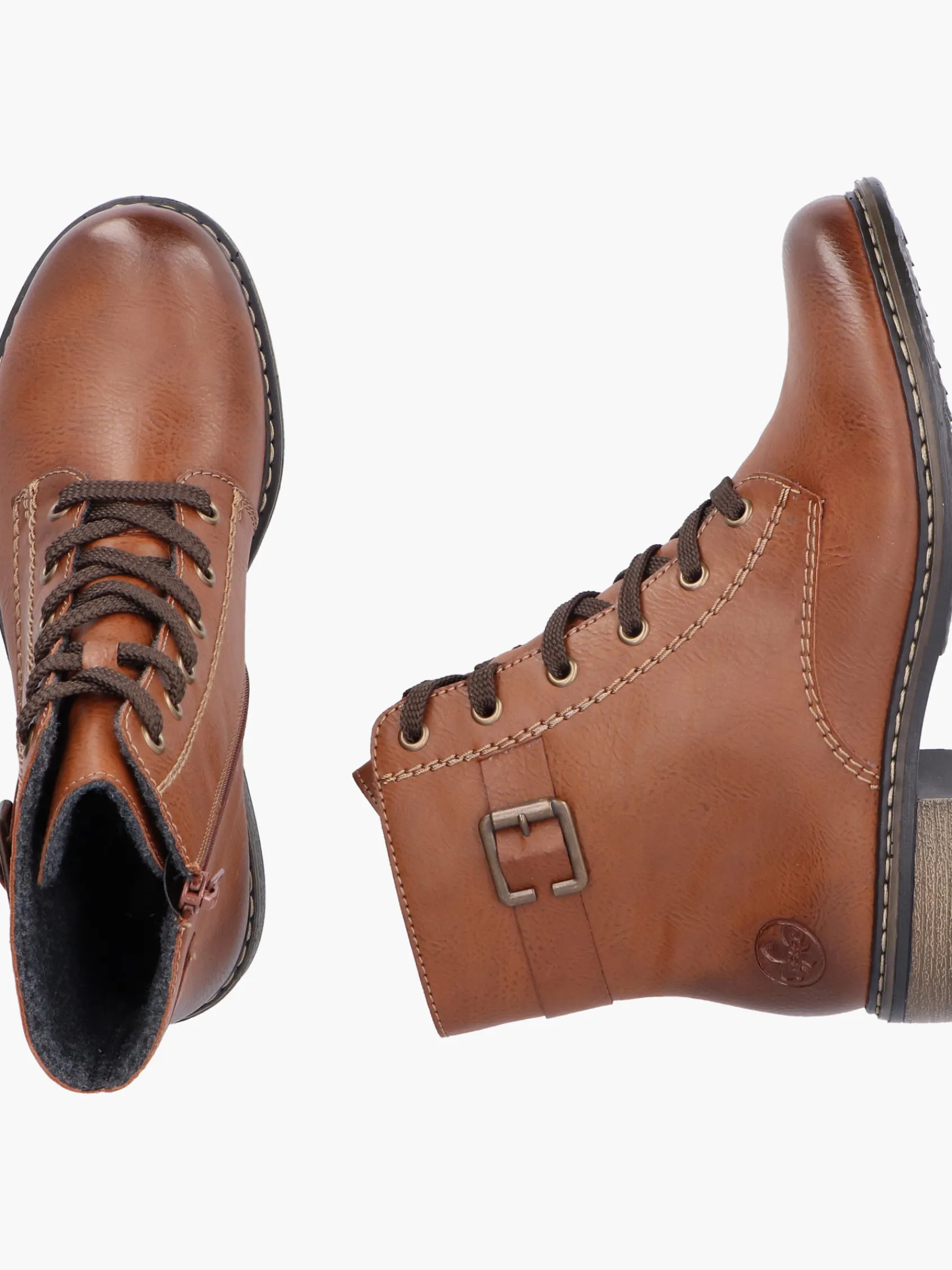 Damen Rieker Damen Schnürstiefel