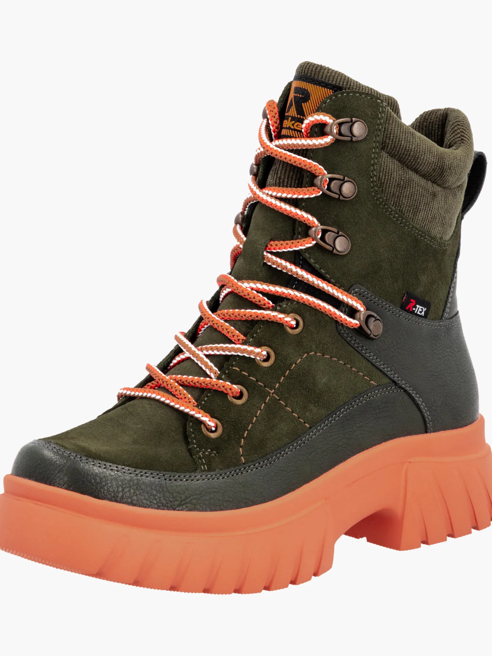 Damen Rieker Damen Schnürstiefel