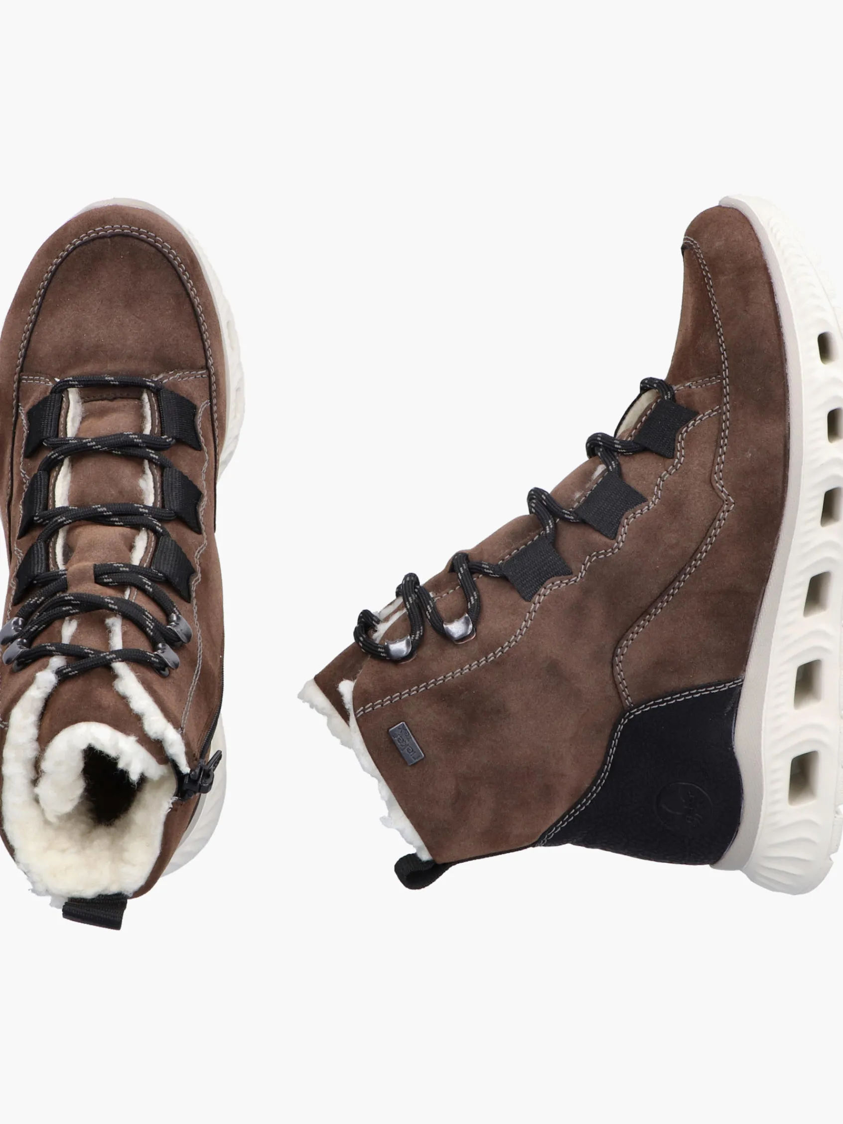 Damen Rieker Damen Schnürstiefel