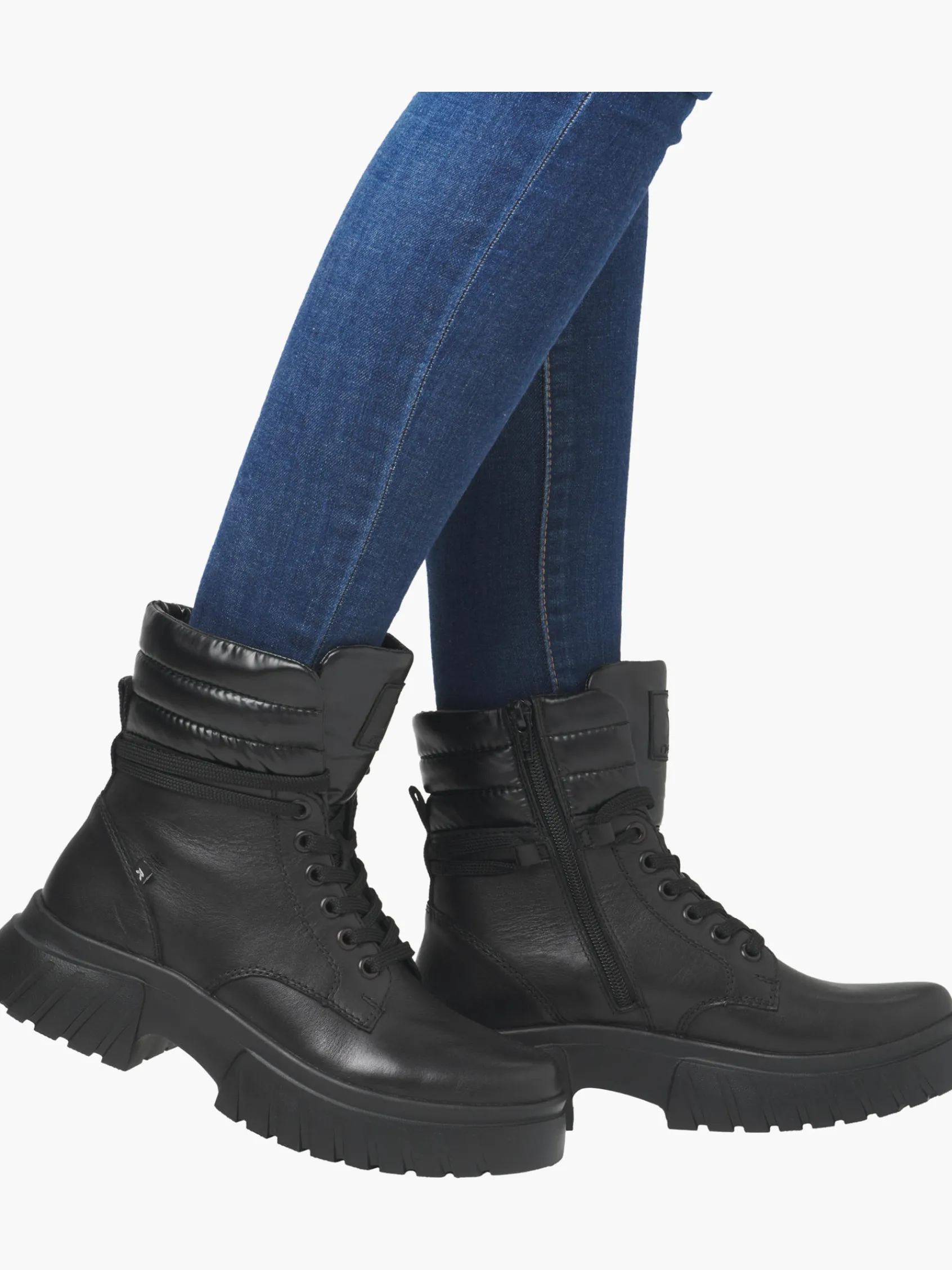 Damen Rieker Damen Schnürstiefel