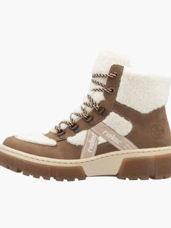 Damen Rieker Damen Schnürstiefel