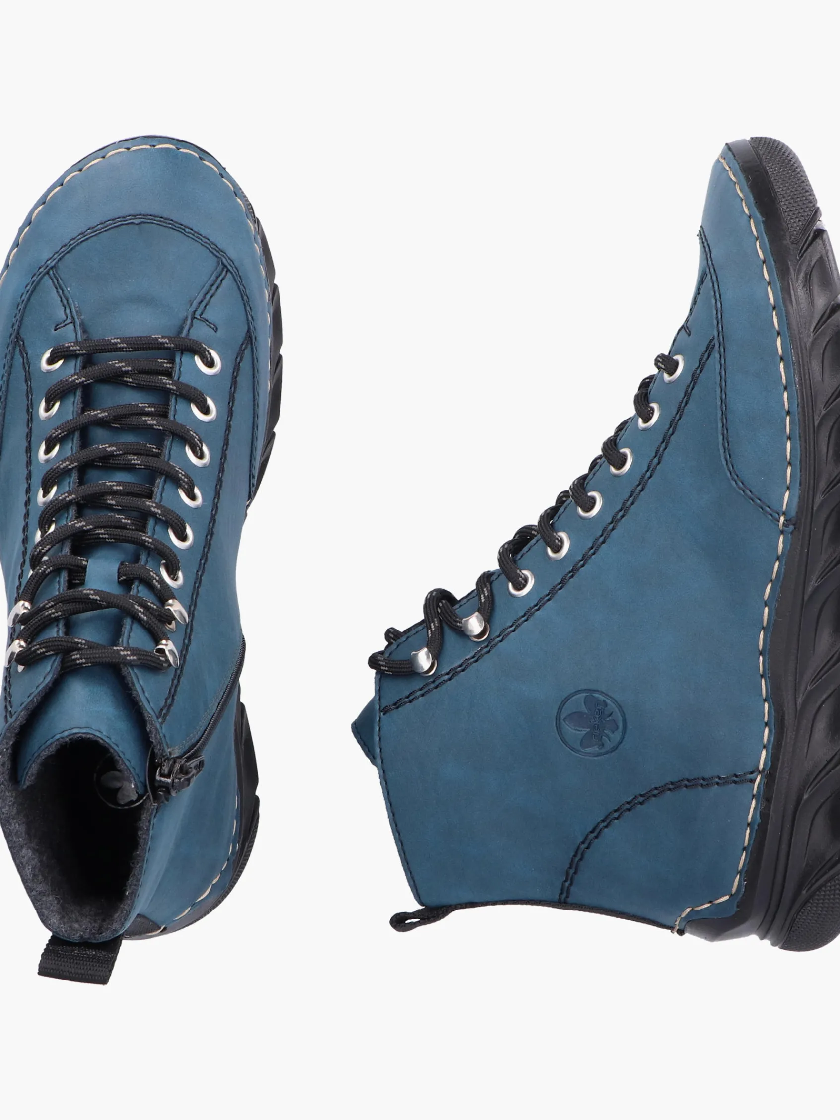 Damen Rieker Damen Schnürstiefel