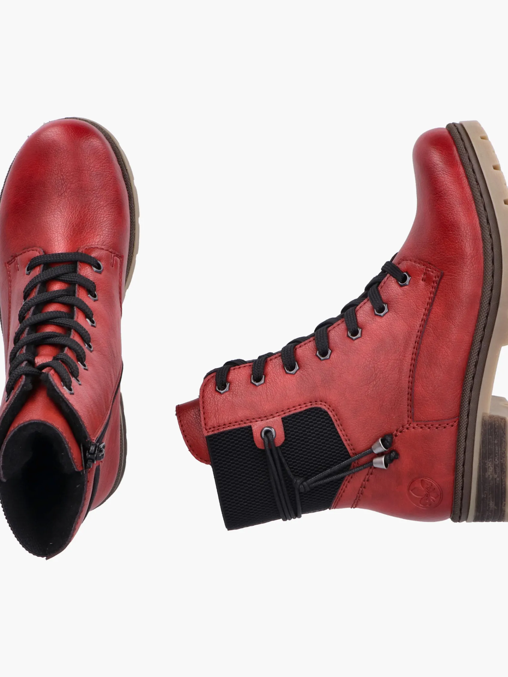 Damen Rieker Damen Schnürstiefel