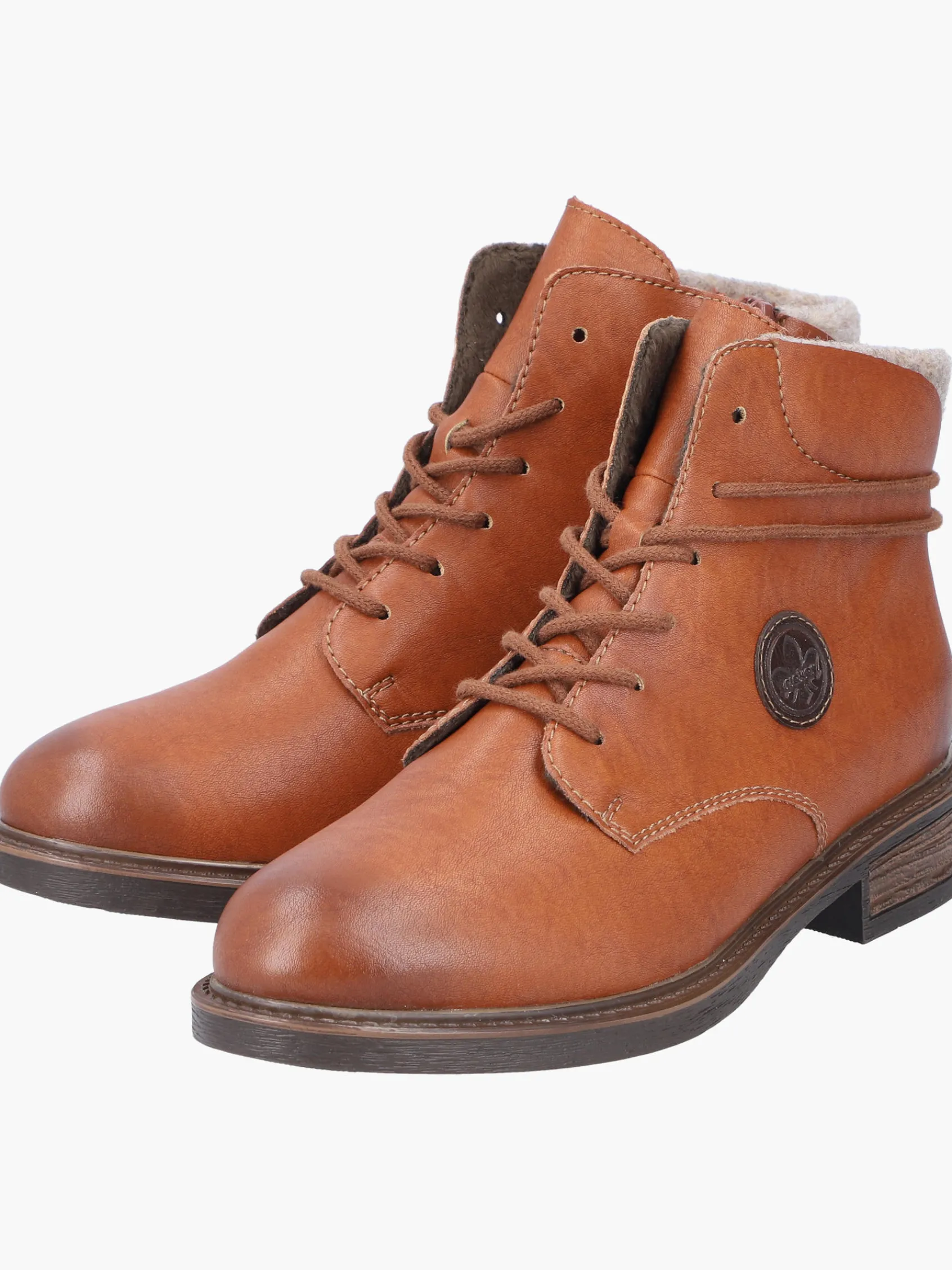 Damen Rieker Damen Schnürstiefel