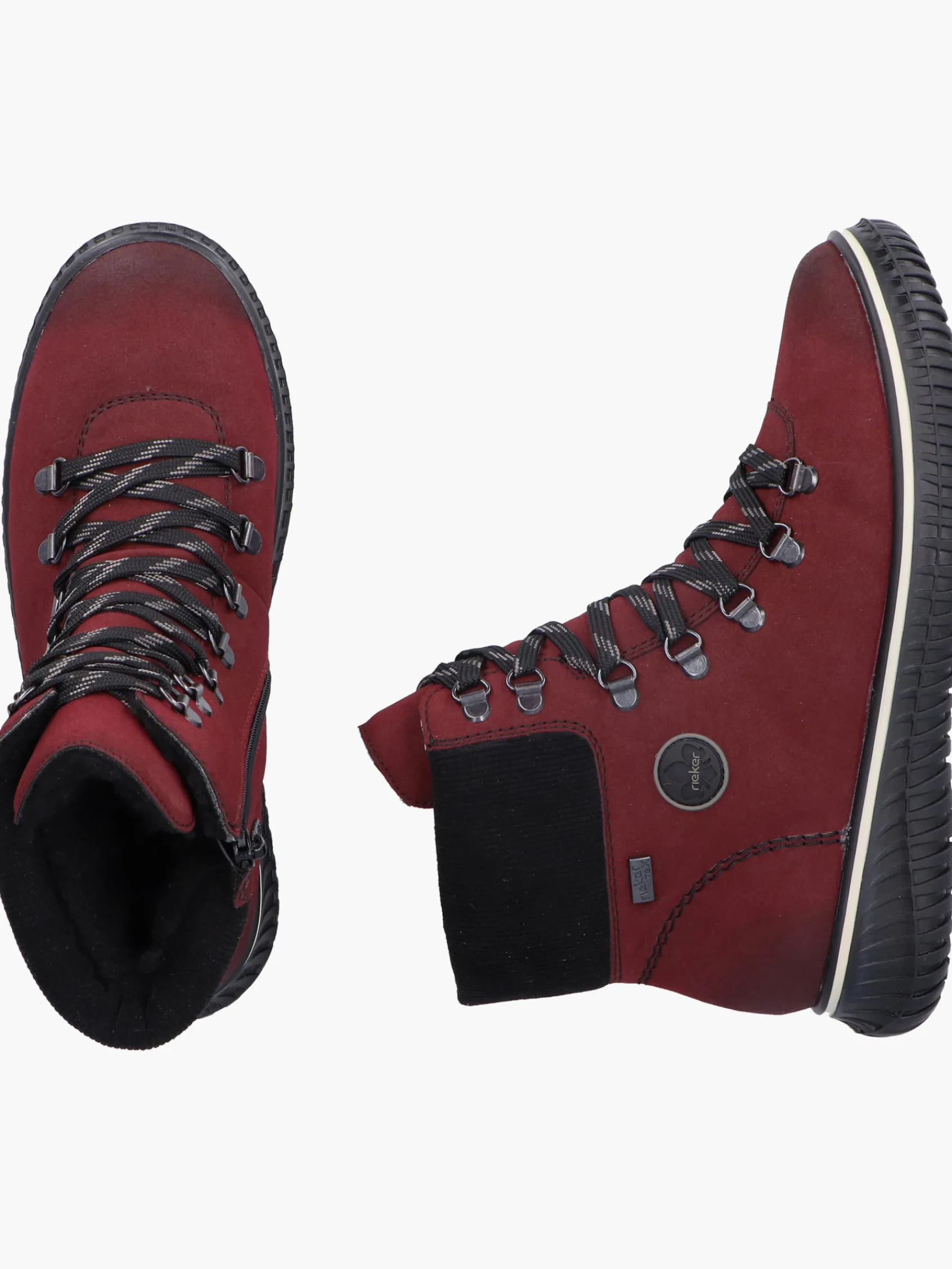 Damen Rieker Damen Schnürstiefel