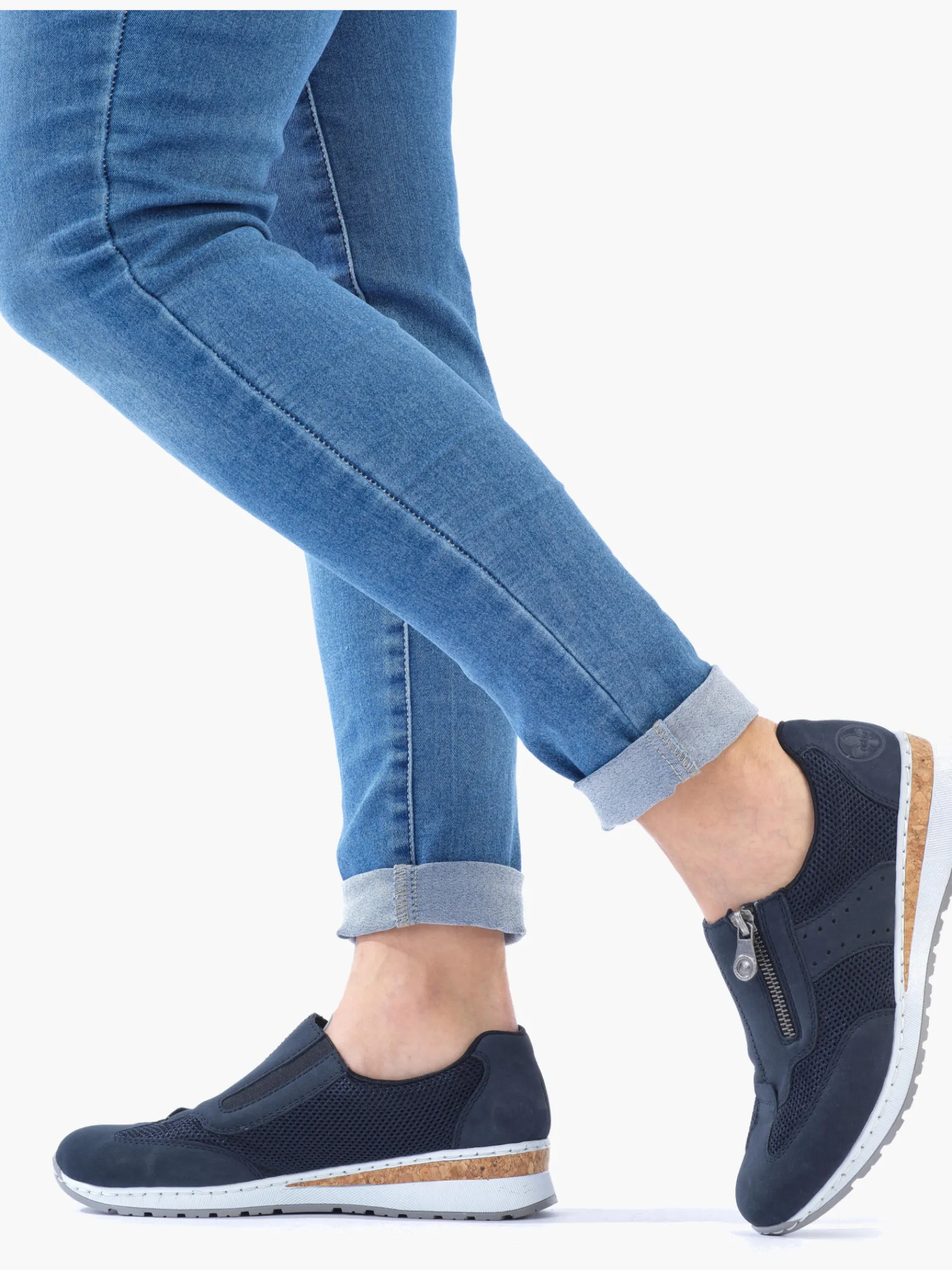 Damen Rieker Damen Slipper