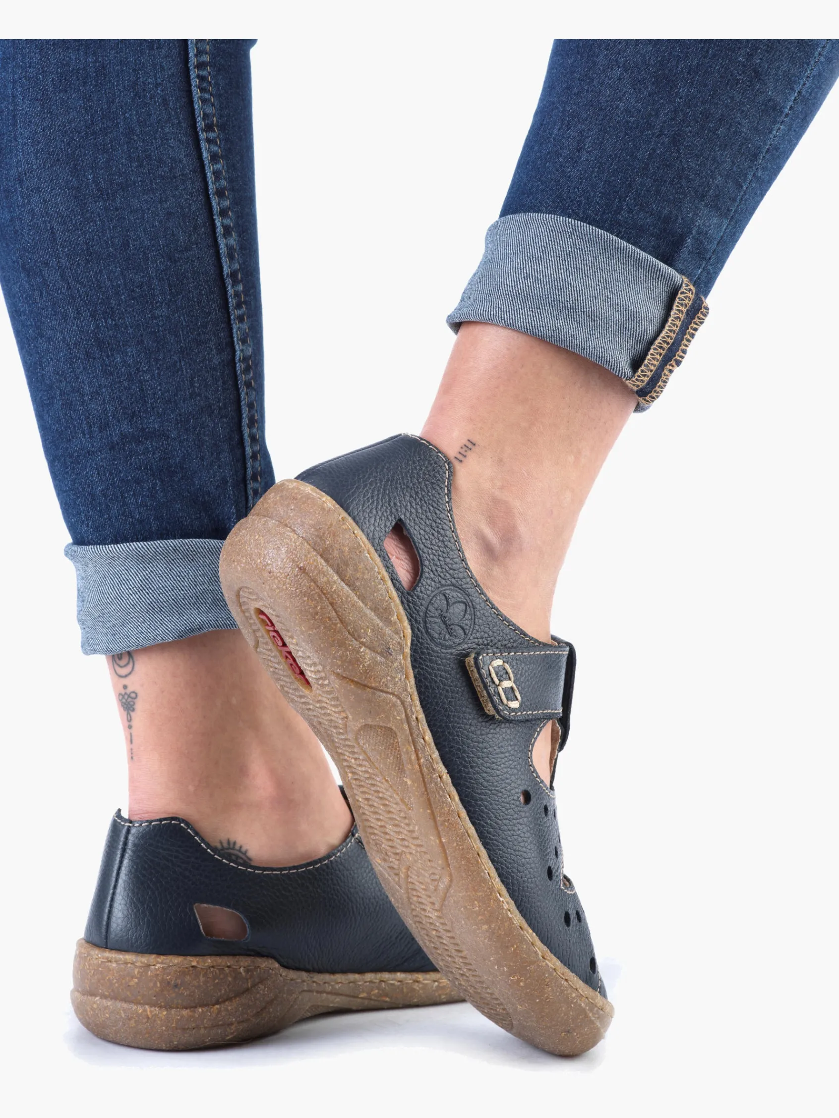 Damen Rieker Damen Slipper